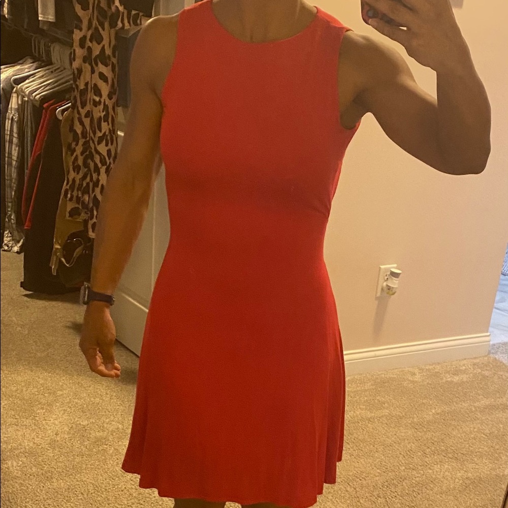 Lulus red mini dress nwot